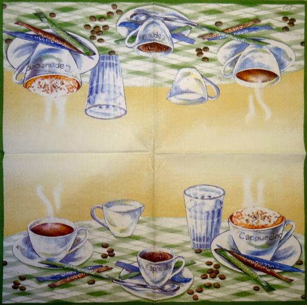 073 Coffee / Cafe - 3-ply - (brown) - Ihr